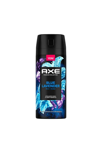 Axe Premium Collection Erkek Sprey Deodorant Blue Lavender 72 Saat Ferahlık 150 ml - 2