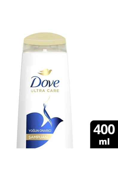 Dove Ultra Care Saç Bakım Şampuanı Yoğun Onarıcı Yıpranmış Saçlar Için 400 Ml - 4