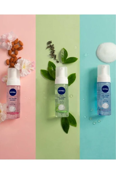 NIVEA Detox Yüz Yıkama Köpüğü 150ml, Gözenek Arındırıcı, Yeşil Çay, 8 Saat Yağ Kontrolü, Yağlı Ciltler - Resim 2
