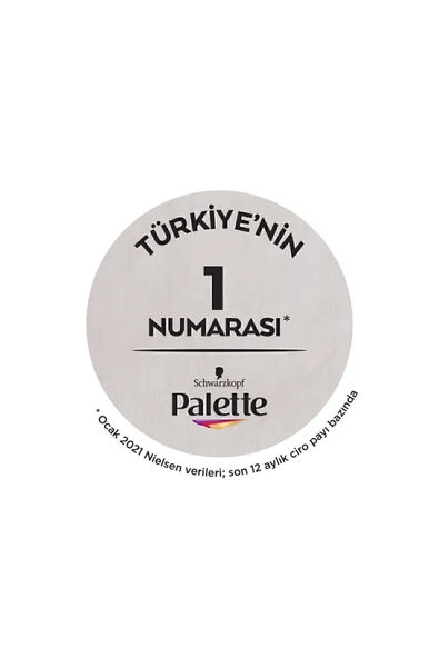 Palette Göz Alıcı Renkler 10-1 Küllü Açık Sarı - 5