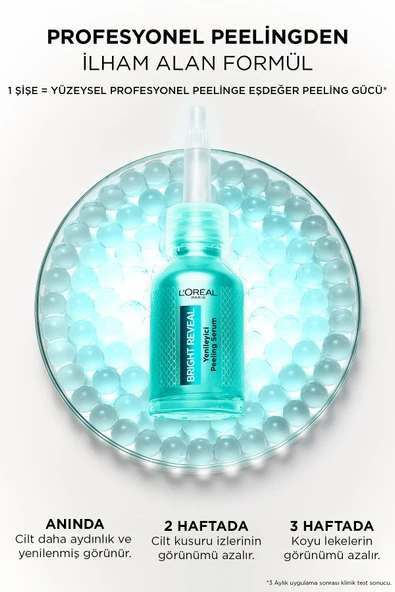 L'Oreal Paris Bright Reveal Yenileyici Peeling Serum 25 ml - 5