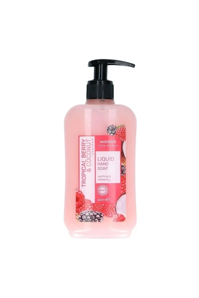 Watsons Sıvı El Sabunu, Kırmızı Meyve & Hindistan Cevizi 500 ml - 500 ml X 2 Adet - 2