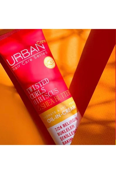 Urban Care Curl Hibiscus ve Shea Durulanmaz Bakım Kremi 175 ml - 5
