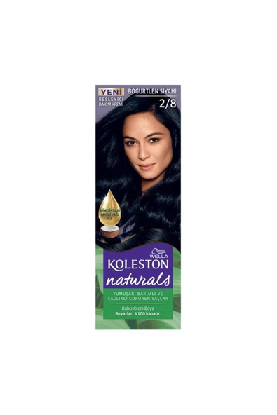 Wella Koleston Naturals Saç Boyası 2/8 Böğürtlen Siyahı 2 Adet - 6