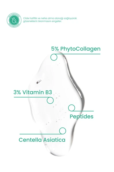 Cosmogenesis Labs Kolajen Serum 30ml - Yaşlanma Karşıtı Sıkılaştırıcı Ve Yatıştırıcı Etki Vegan (%5 BİTKİSEL KOLAJEN) - 2