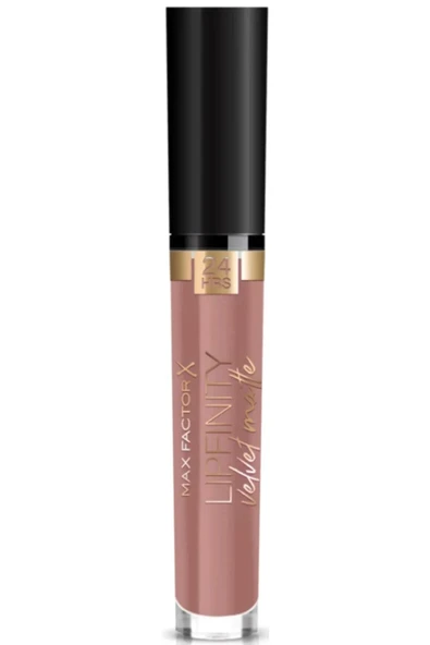 Max Factor Lipfinity Velvet Nemlendirici Uzun Süre Kalıcı Mat Ruj 35 Elegant Brown