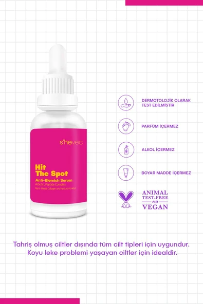 Hit The Spot – Serum | %100 Vegan Arbutin Ve Peptit Kompleksi (30 ML) - 2