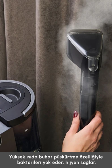 Karaca Vantuz Deepclean Buharlı Halı ve Koltuk Yıkama Makinesi Antrasit - 7