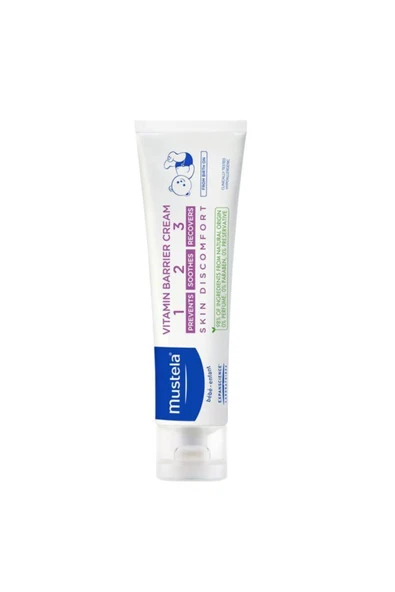 Mustela Vitamin Barrier 1.2.3 Pişik Önleyici Krem 100 Ml