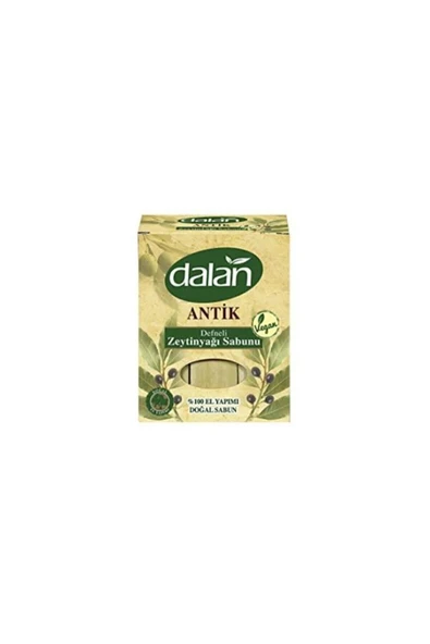 Dalan Antik Vegan El Yapımı Doğal Katı Defneli Zeytinyağı Sabunu 900 G