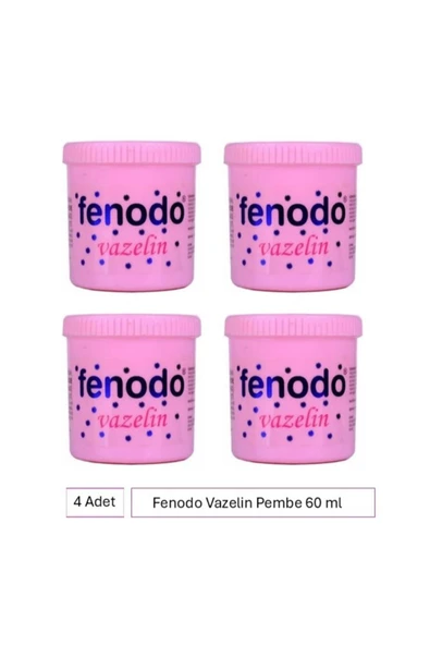 Fenodo Vazelin Pembe - 60 Ml X 4 Adet ürün görseli