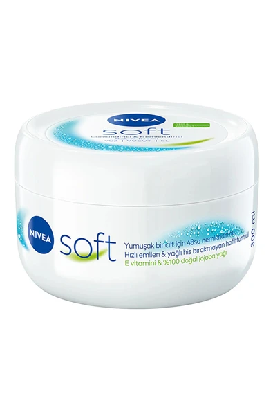 NIVEA Soft, Nemlendirici Bakım Krem Seti - 300 ml + 50 ml (4 Adet) - 3