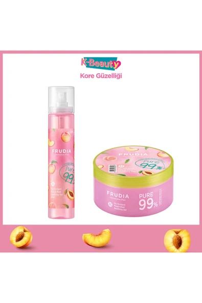 FRUDIA My Orchard Soothing Mist Şeftali 125 ml - Soothing Peach Vücut Losyonu 300 g