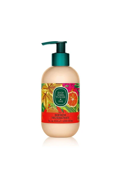 Eyüp Sabri Tuncer Bodrum Mandalinası Doğal Zeytinyağlı El Ve Vücut Losyonu 280 Ml ürün görseli