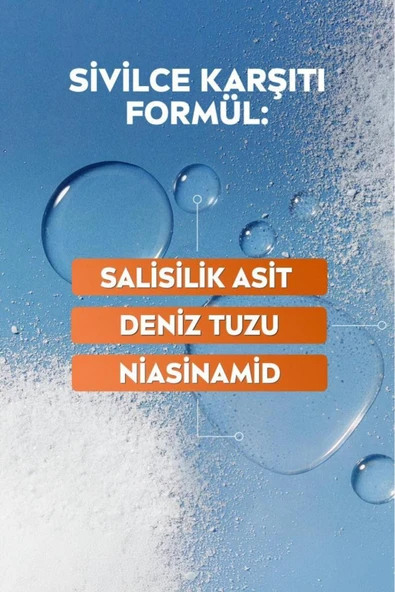 NIVEA Derma Skin Clear Sivilce Karşıtı Yüz Temizleyici Peeling 150ml, Salisilik Asit,Niasinamid,Deniz Tuzu - 3
