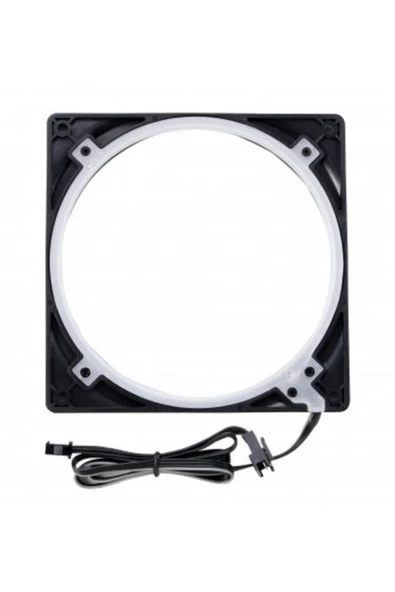 Halos Lux Rgb Led Işıklı Gaming Oyuncu Bilgisayar Fan Çerçevesi,140mm - Siyah (2 ADET) - 6