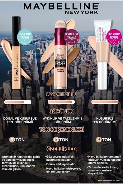 Instant Anti Age Eraser Kapatıcı - 01 Light Concealer - 8