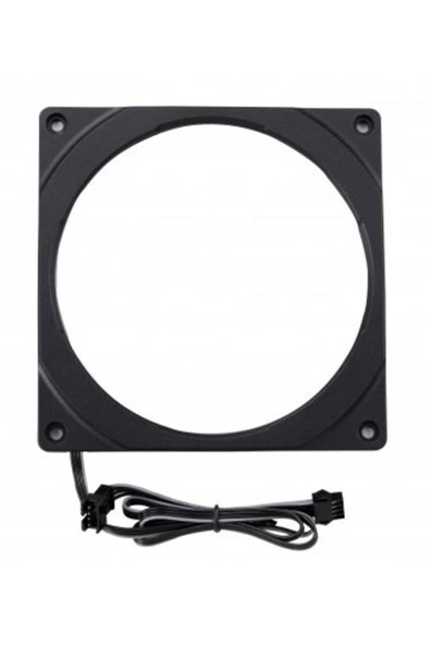 Halos Lux Rgb Led Işıklı Gaming Oyuncu Bilgisayar Fan Çerçevesi,140mm - Siyah - 4