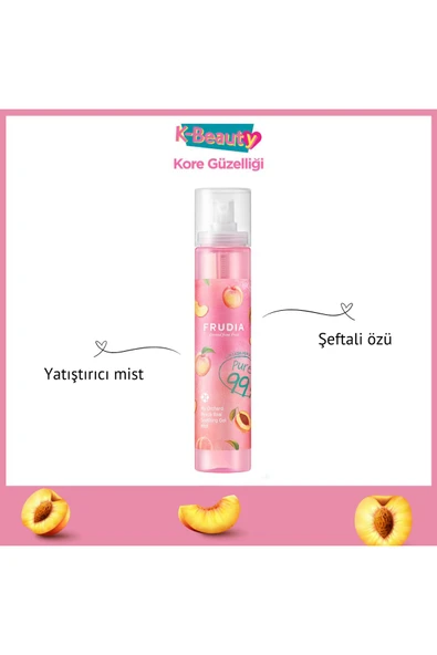 FRUDIA My Orchard Soothing Mist Şeftali 125 ml - Soothing Peach Vücut Losyonu 300 g - 2