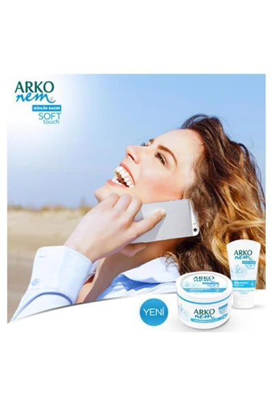 ARKO Nem, Soft Touch, Nemlendirici Bakım Kremi - 250 ml X 4 Adet - 6