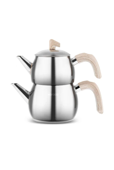 Karaca Verde İndüksiyon Tabanlı Çaydanlık Takımı Midi ürün görseli