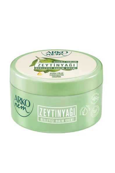 ARKO Nem, Değerli Yağlar Serisi, Zeytinyağlı Nemlendirici Krem - 250 ml x 4 Adet - 5