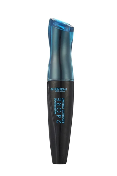 Deborah 24ore Absolute Volume Waterproof Hacim Verici Maskara Siyah