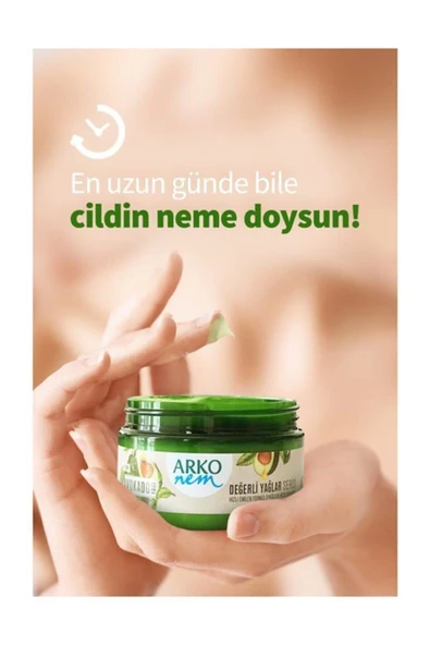 ARKO Nem Krem Değerli Yağlar Avakado 250 Ml X 4 Adet - 3