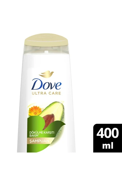 Ultra Care Saç Bakım Şampuanı Dökülme Karşıtı Bakım Avokado Özü 400 ml - 2