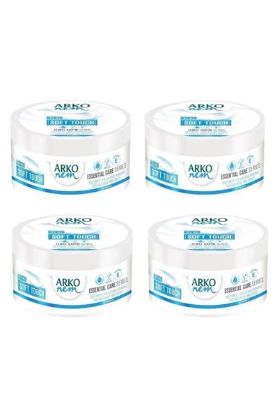 ARKO Nem, Soft Touch, Nemlendirici Bakım Kremi - 250 ml X 4 Adet