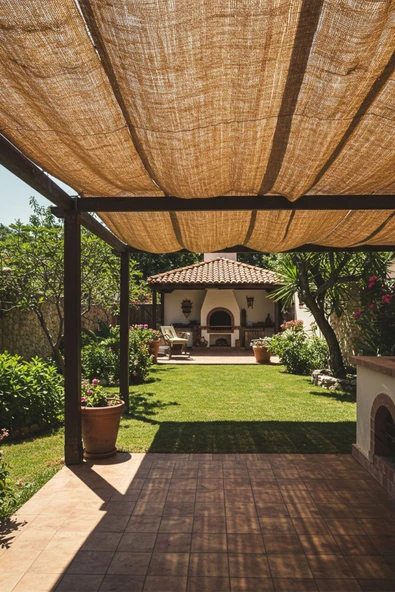 size ne lazım Jüt , Kanaviçe, Hasır, Kumaş 280cmx300cm - Resim 5