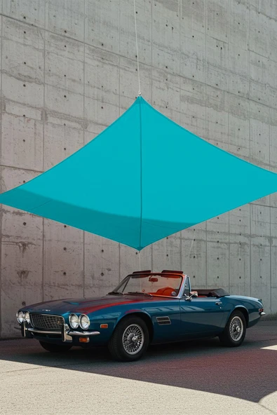 size ne lazım Su Geçirmez Araba Gölgelik Güneşlik Tentesi Oxford Kumaş 280cmx400cm Ebat - Resim 3