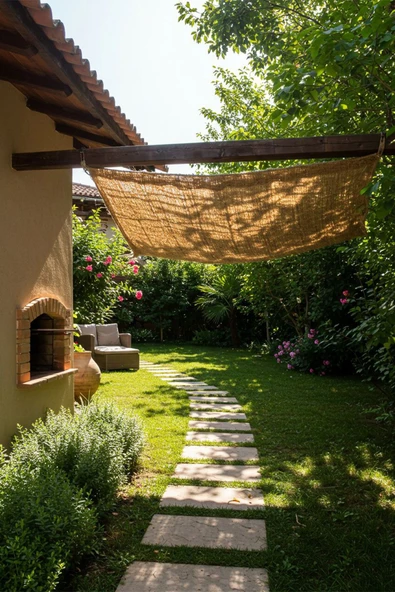 size ne lazım Jüt , Kanaviçe, Hasır, Kumaş 280cmx300cm - Resim 2