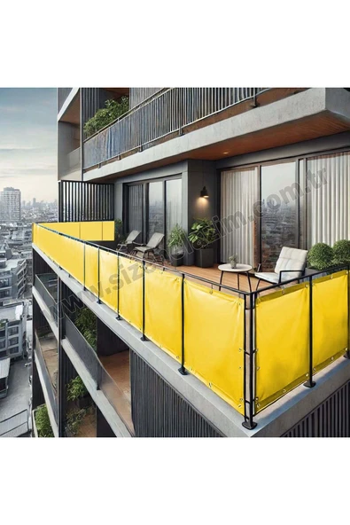 size ne lazım 150cm x 0.5m  Bordo PVC Su Geçirmez Balkon Demiri Korkuluk Çit Branda - 6