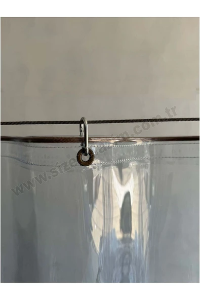 size ne lazım 2.5m x 11.5m Şeffaf Balkon, Teras Perdesi ve Bağlantı Ekipmanları - Resim 4