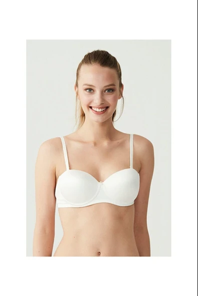 U.S. Polo Assn 66143 Kadın Straplez İçi Boş Sütyen - 6