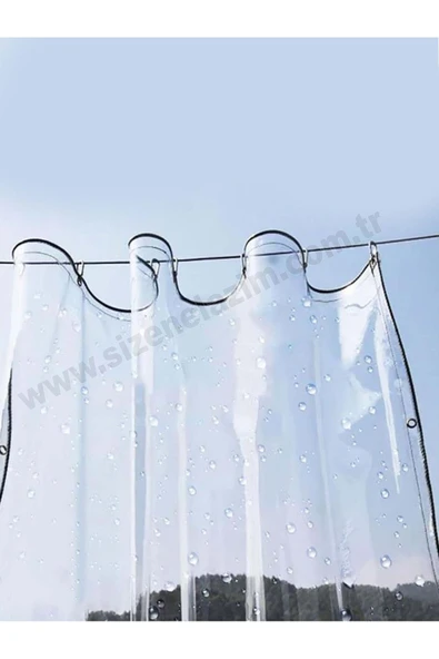 size ne lazım 2.5m x 19m Şeffaf Balkon, Teras Perdesi ve Bağlantı Ekipmanları