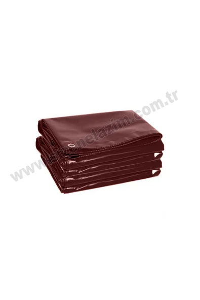 size ne lazım 80cm x 9m  Bordo PVC Su Geçirmez Balkon Demiri Korkuluk Çit Branda - 2