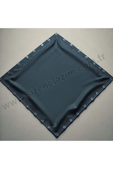 size ne lazım 80cm x 3.5m  Antrasit PVC Su Geçirmez Balkon Demiri Korkuluk Çit Branda - 6