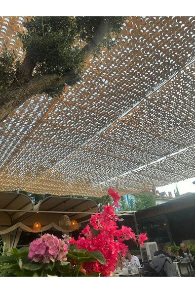 size ne lazım Kamuflaj Gölgelik 3mtx3mt - Resim 3