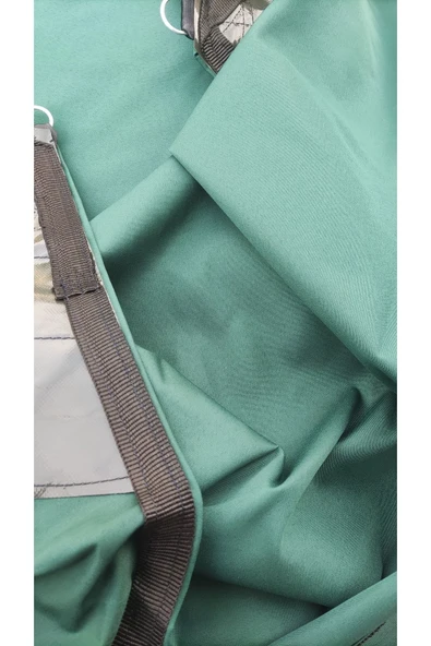 size ne lazım Yeşil Üçgen Gölgelik Oxford Kumaş 190gr M² 4.40 X 4.40 X 6.20 M - Resim 3