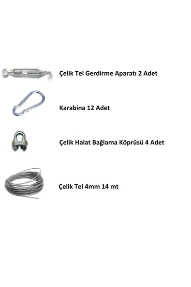 size ne lazım Teleskopik Açılıp-kapanabilir Gölgelik Tente Sistemi Krem Jüt 2m X 9m - Resim 6