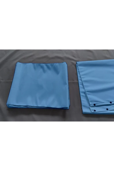 size ne lazım Mavi Su Geçirmez Oxford Kumaş Dekoratif Gölgelik 0.5m X 11m - Resim 4