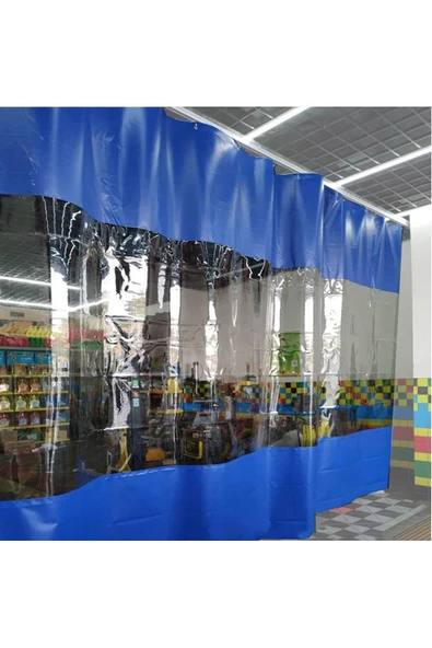 size ne lazım Şeffaf Renkli Balkon Perdesi 2mt yükseklik 3mt genişlik ürün görseli