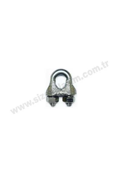 size ne lazım Çelik Halat Bağlama Aparatı Paslanmaz Klemens (0.5mm) 2 ADET - 1