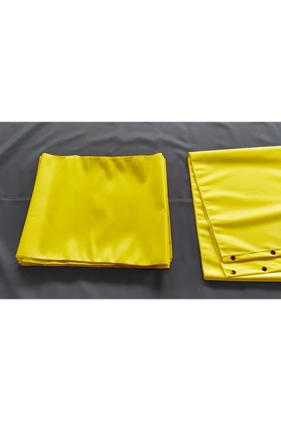 size ne lazım Sarı Su Geçirmez Oxford Kumaş Dekoratif Gölgelik 0.5m X 10m - Resim 5