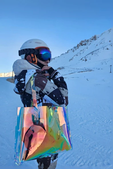 size ne lazım Hologram Şeffaf Su Geçirmez Çanta - Resim 2