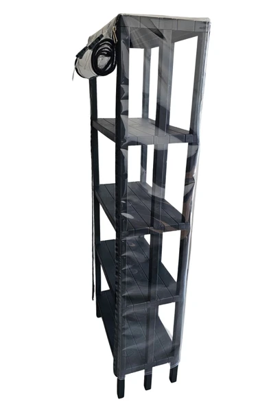 size ne lazım Portatif Balkon Bahçe Serası - Dekoratif Şeffaf Brandalı Raf - 4