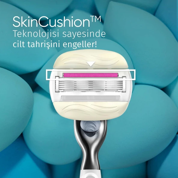 Gillette Venus Comfortglide Sugarberry + 2 Adet Yedek Başlık + Çanta 8700216534383 - 3