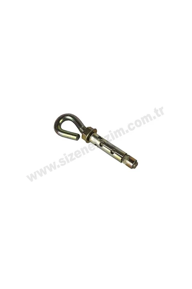 size ne lazım Halkalı Çelik Dübel (8mm) 2 Adet - 1